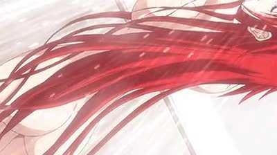 Rias looks very hot when I poured water on her body.