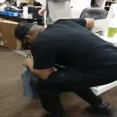 Great execution by the guy working there