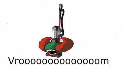 [Sound warning] I made this video and thought it was pretty funny so I wanted to share it! Also tricky vacuum.