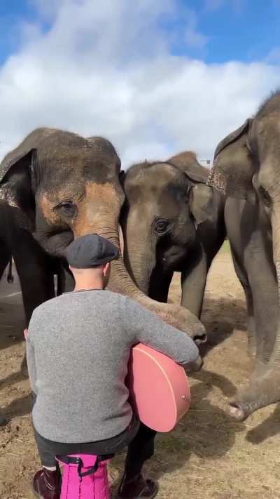 He got the best audience