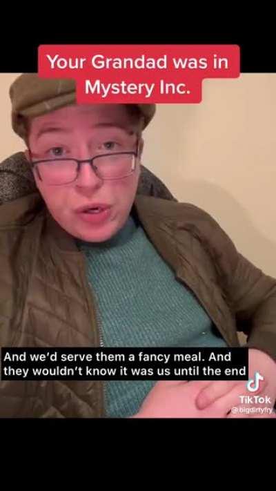 Your Granddad was in Mystery Inc by Michael Fry