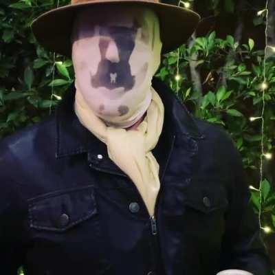 My moving Rorschach costume