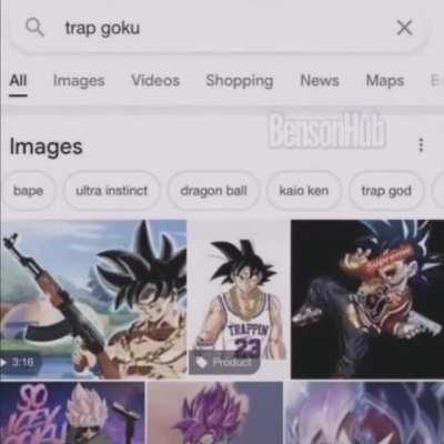 Goku handles balls very differently from Deku