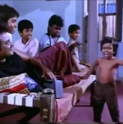 Little boy dancing in old movie. (Circa 80’s sorry I’m young)