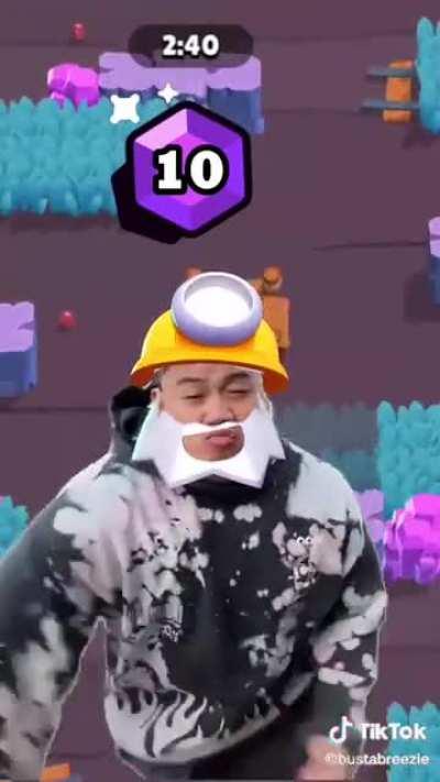 When you steal the gems and the rival team comes for you. xD