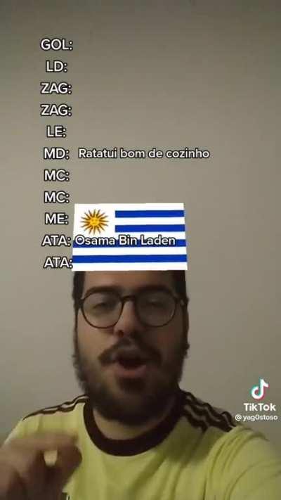 Quando perguntam pra pessoa que nao sabe porra nenhuma de futebool jogadores de futebool