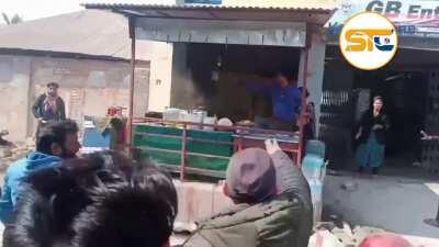 Protestors from Dahal-Nepal faction of the NCP have outraged on two women from Biratnagar. The protestors vandalized the victim's restaurant and attacked the mother and daughter with hot oil. The silent protest no longer remains silent.