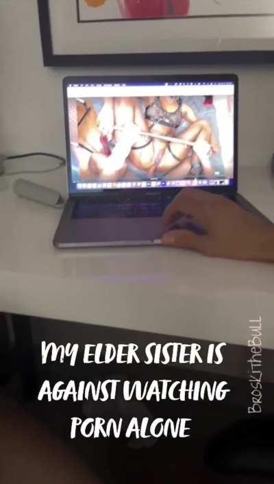 So she decided to join me