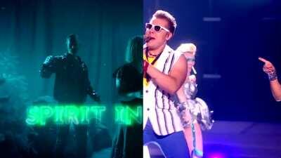 Mashup of Spirit In The Sky (Norway 2019) and Run Away (Moldova 2010) (the song with the epic sax guy).