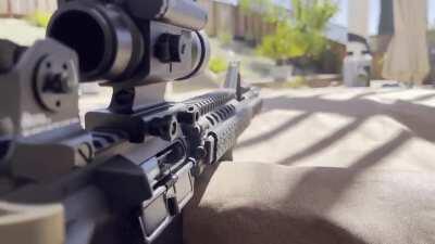 GHK 14.5 FSP with enhanced recoil spring on full auto