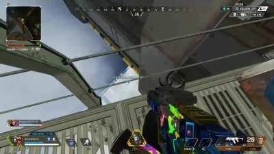 Enjoy this clip of my friend desperate grabbing onto literal air trying not to die