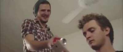 A nice cold one with the boys.