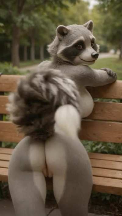 Raccoon Revelry 🩶