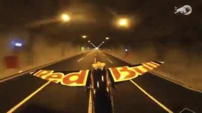 Dario Costa, an Italian stunt pilot, teamed up with Red Bull to become the 1st person ever to fly a plane through a tunnel in Istanbul, Turkey.