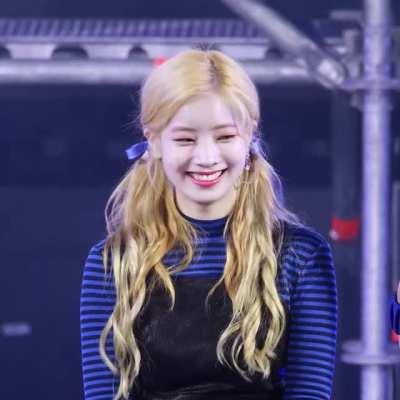 Dahyun's big smile