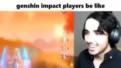 Average Genshin Impact fan 🤬🤬