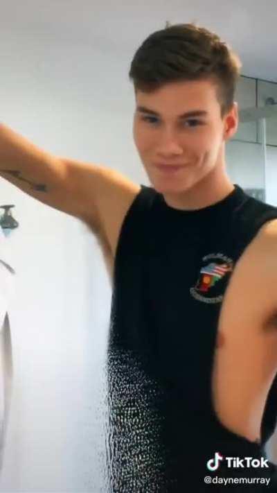 Nothing says boot like putting on your dress blues for a TikTok