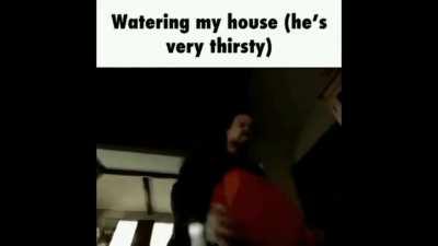 house needs some water