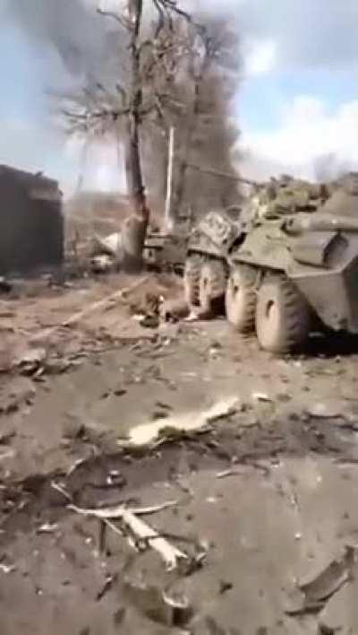 Second video of that Russian VDV unit that was destroyed in Bucha.