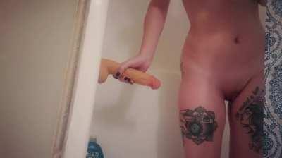 The trouble with roommates... She almost got caught.