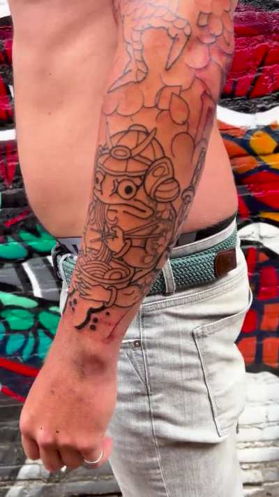 Fresh sleeve first session