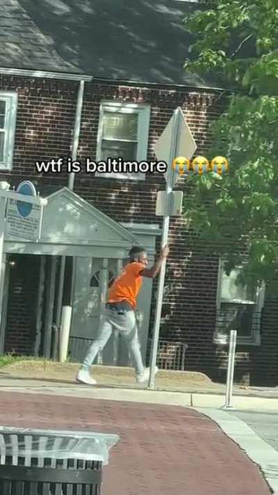 Gaws homie shaking his rump by the church