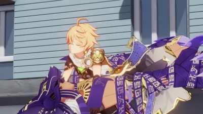 tom and jerry but genshin impact