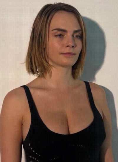 Cara Delevingne's reaction after you ...did what?