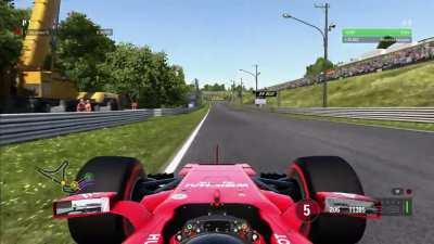 When you are IN THE LAP, but...