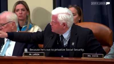 Rep John Larson fully unloads on Republicans supporting Elon