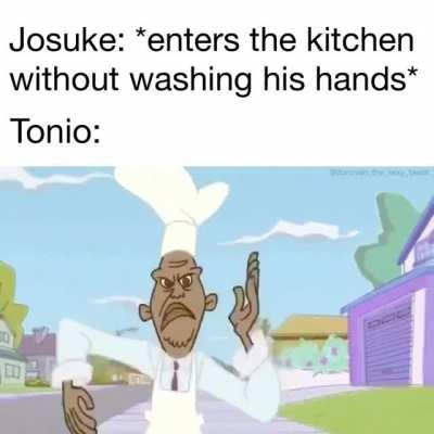 Tonio’s having a mental breakdown breakdown