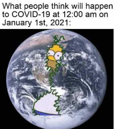 Poof, and just like that..