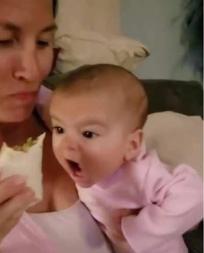 To get one damned bite of that delicious burrito