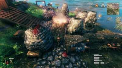 A Slingshot? More like discus throw...