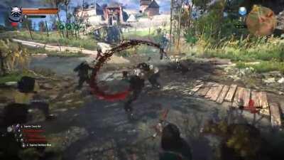 The Witcher 3 Longest Continuous Whirl