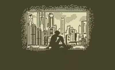 8bit animation of GitS