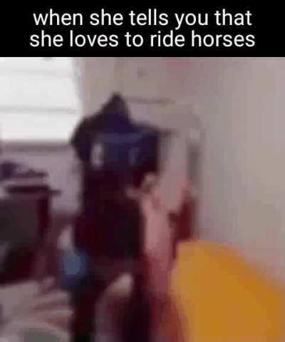 Than you can ride me