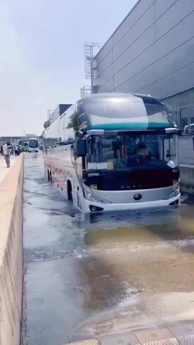 Just sit on the bus like us, simple