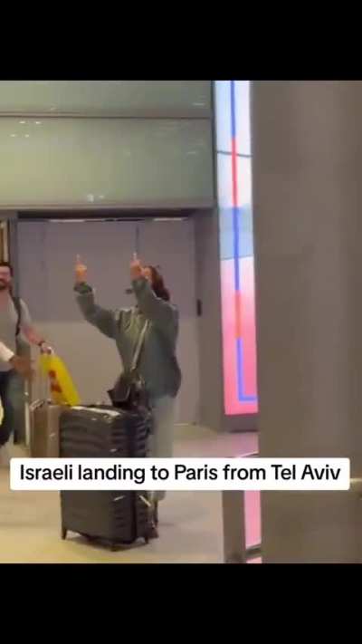 Israelis flee to Paris and cause a ruckus