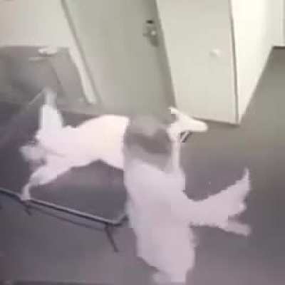 There's a reason you don't lean on the tables