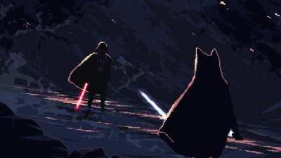 if ahsoka vs vader was lofi hip hop 💀