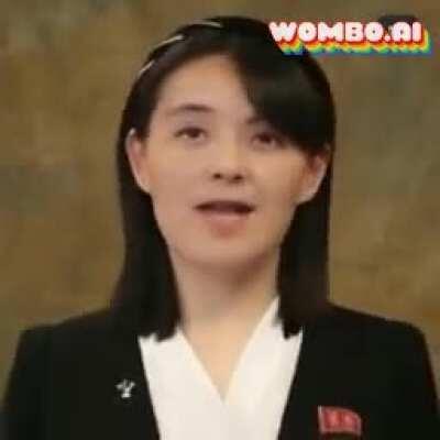 Our Yo Jong singing 🎶