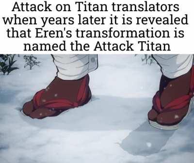 Such an iconic title, would be a shame if something happened to it