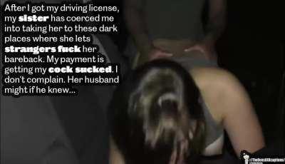 I am just my sister’s driver…