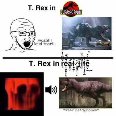 Tyrannosaurus rexes can run up to a maximum of 12 mph, The average Running speed of a human is 8...