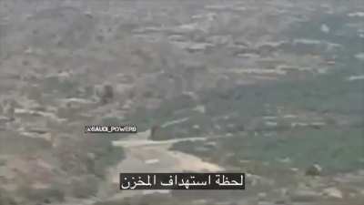 Saudi forces used (TOW) totarget Houthis position. Yemen/Hajjah 2020 (song fromsource)