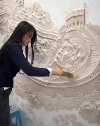 Great texture painting ...