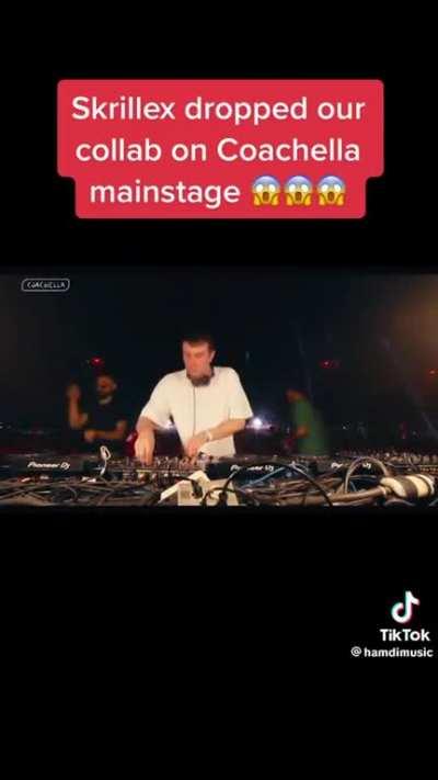 Skrillex dropping new music at Coachella