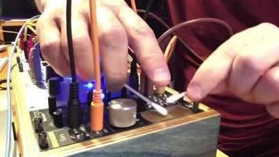 Q-Tip drums: this clip is having a little moment over on IG so I thought i'd post it here. I love playing electronic instruments like acoustic ones (and vice versa)