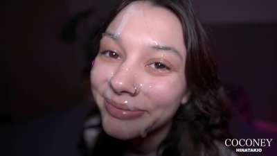 Love showing off a big facial